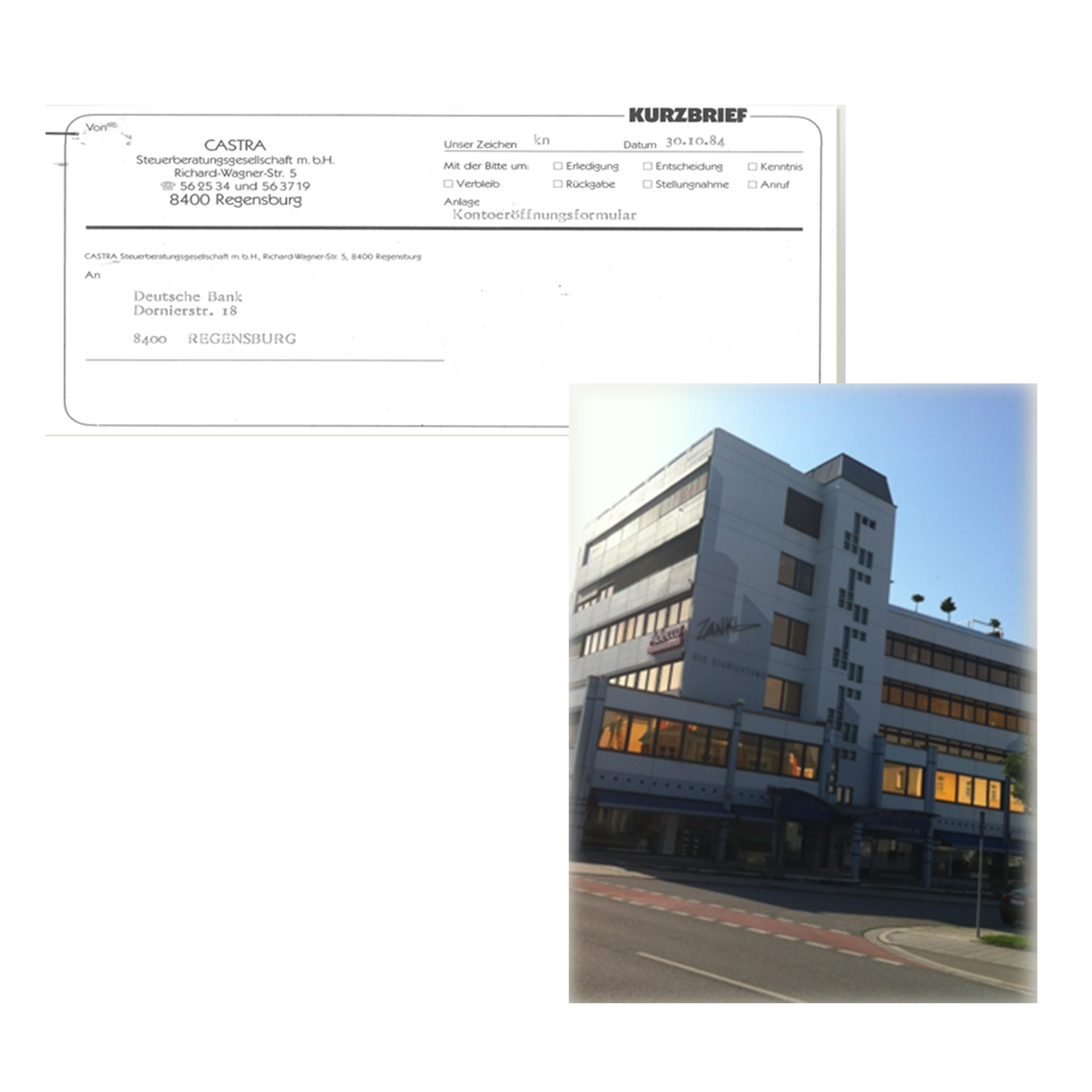 Gr&uuml;ndung der Castra-Steuerberatungsgesellschaft m.b.H