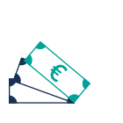 Symbolische Darstellung von Geldscheinen mit Eurozeichen &ndash; repr&auml;sentiert Handel und Finanzen.